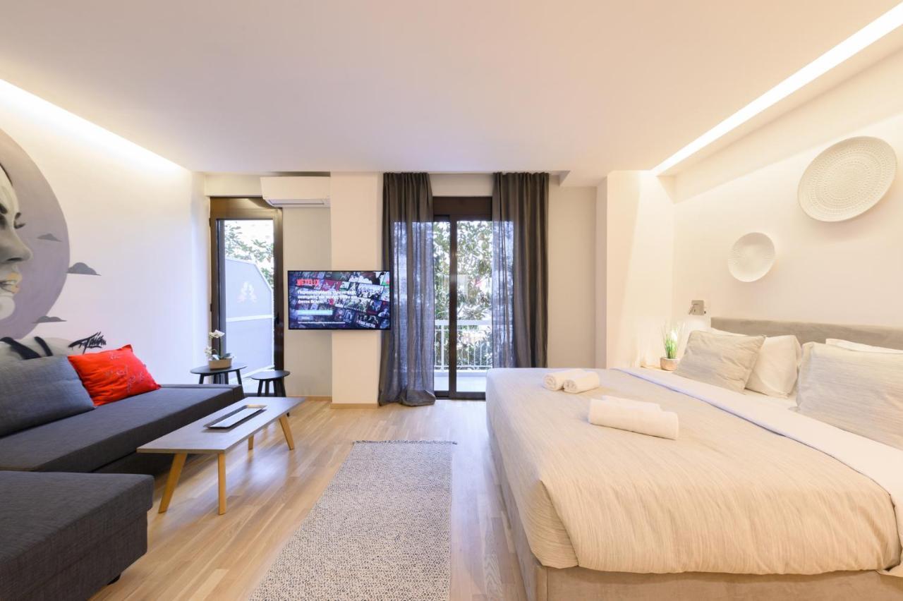 Magnolia City Suite Patras Exteriör bild
